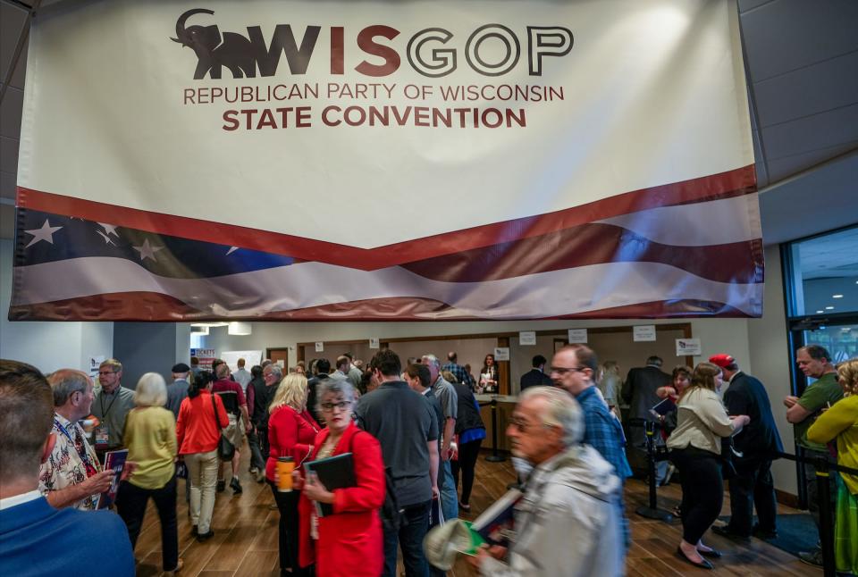 The 2022 State Convention in Middleton is hosted by the Republican GOP Saturday, May 21, 2022. “Fighting for Freedom” is the theme of this year’s convention.