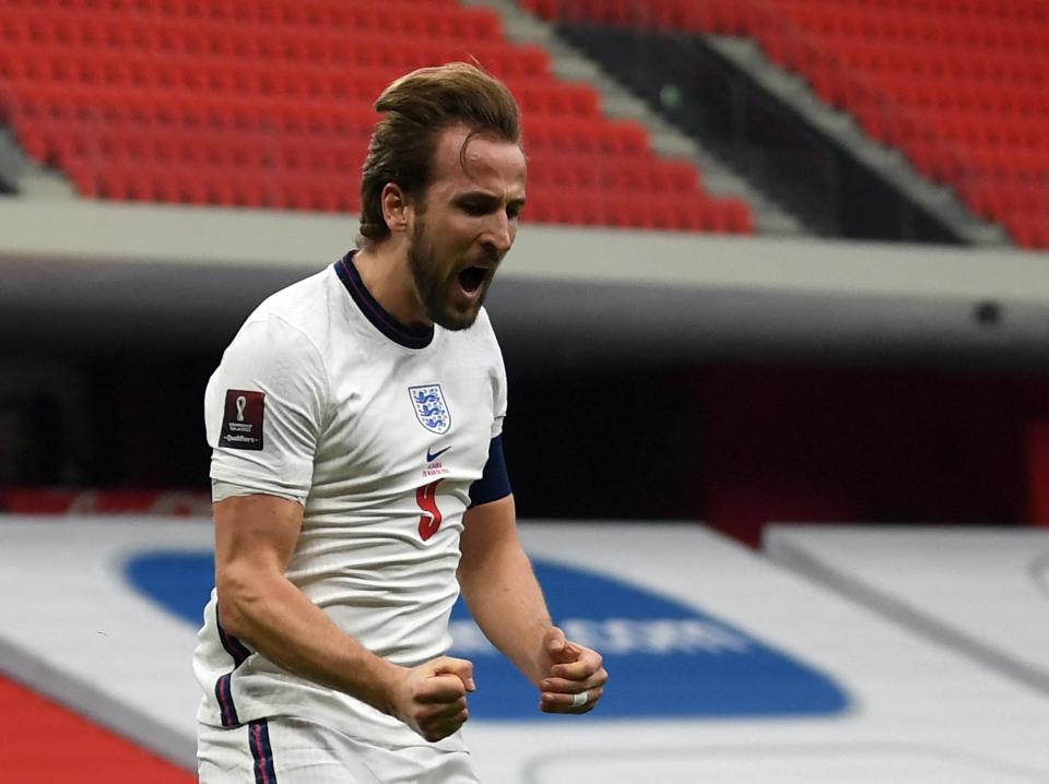<p>Harry Kane has thrived while dropping deep to create for both club and country</p> (Getty)