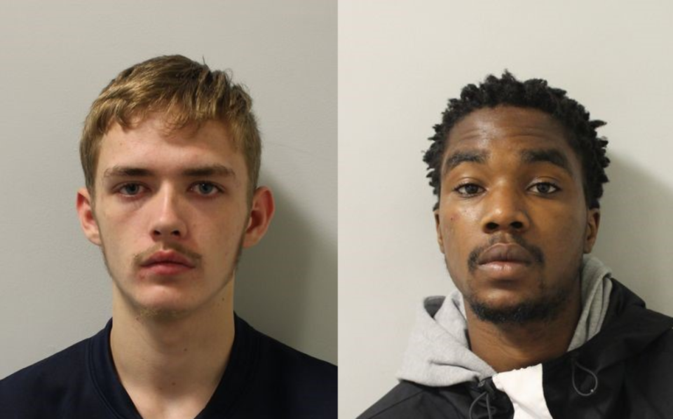 Moped thieves Shay Hollis and Deon-Dre Rogers-Barrett tried to steal a judge’s motorbike (MPS)