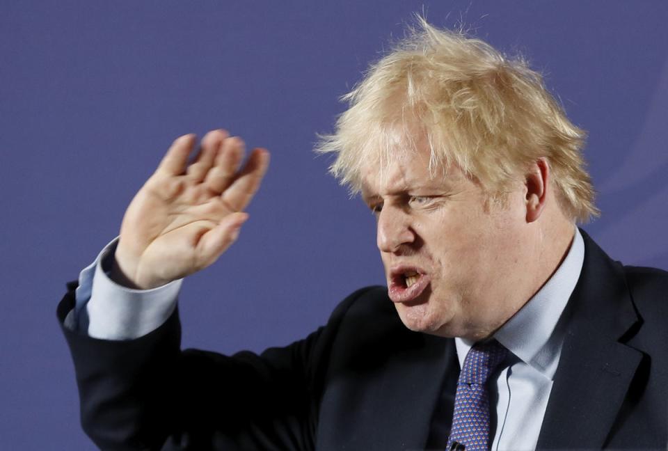 Boris Johnson has been criticised in the past for his messy hair (Frank Augstein/PA) (PA Wire)