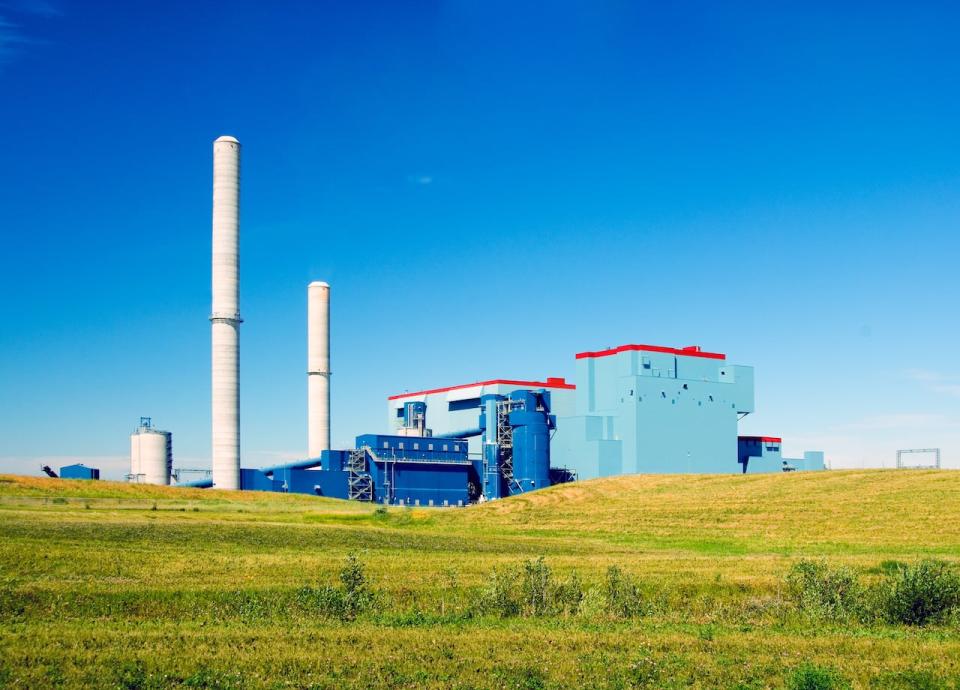 Units #1 and #2 at the Genesee Generation Station west of Edmonton are the last remaining electricity-generation facilities in Alberta that rely exclusively on coal. (Submitted by Capital Power - image credit)