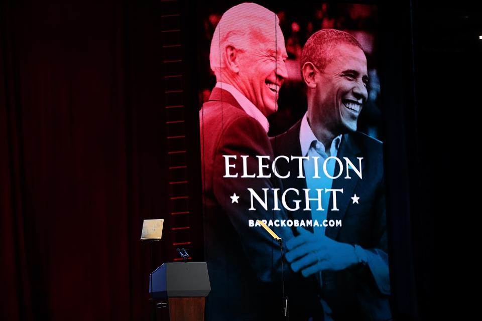 President Obama Holds Election Night Event In Chicago