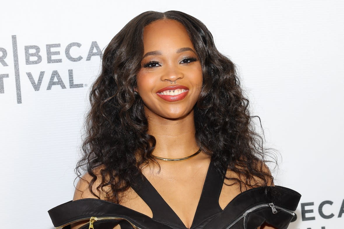 Quvenzhané Wallis, one of the stars of "Breathe," attends the "Swagger" premiere during the Tribeca Festival last June in New York. (Photo by Arturo Holmes/Getty Images for Tribeca Festival)