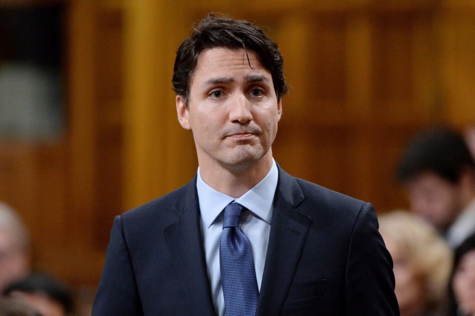 Prime Minister Justin Trudeau found himself in hot water this year for his response to the death of a controversial world figure. Photo from The Canadian Press 