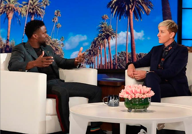 Kevin Hart and Ellen (Credit: Instagram/kevinhart4real)