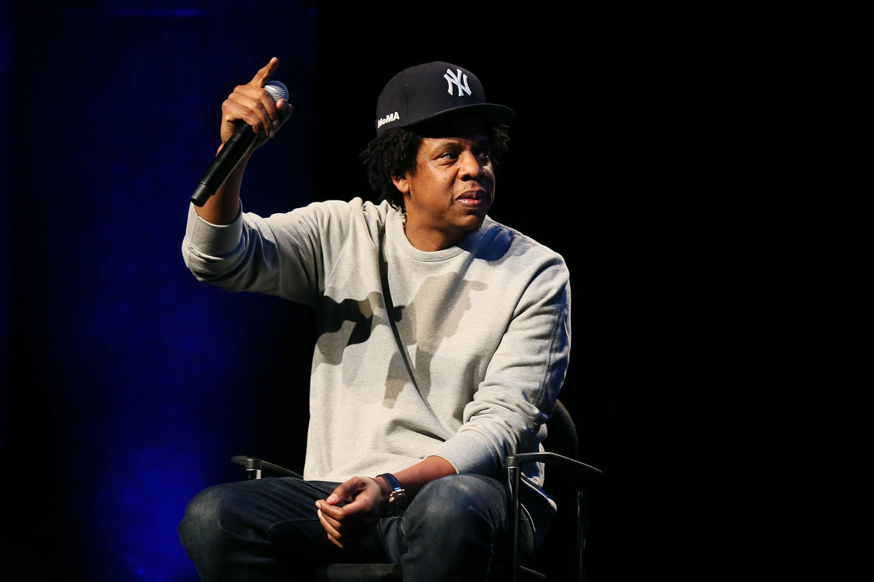 NEW YORK, NY - JANUARY 23:  Shawn 'Jay-Z' Carter attends Criminal Justice Reform Organization Launch at Gerald W. Lynch Theater on January 23, 2019 in New York City.  (Photo by Shareif Ziyadat/Getty Images)