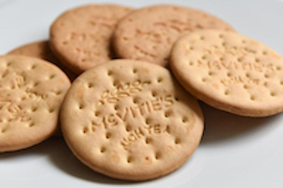 Digestive biscuits.