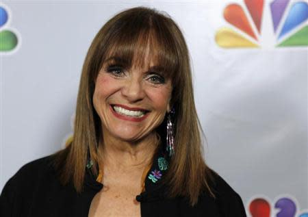 Actress Valerie Harper arrives for the taping of "Betty White's 90th Birthday: A Tribute to America's Golden Girl" in Los Angeles January 8, 2012. REUTERS/Sam Mircovich