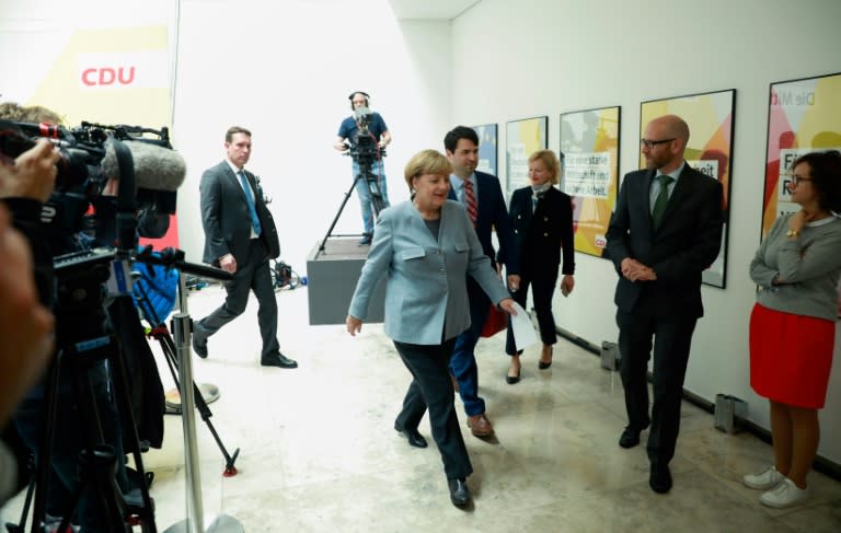 Merkel has said she hopes to have a new government in place by Christmas