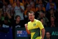 Davis Cup - Semi-Finals - Belgium vs Australia