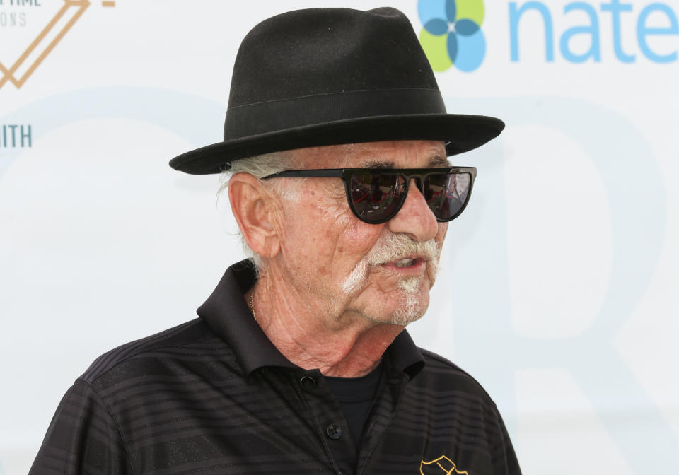 TOLUCA LAKE, CALIFORNIA - OCTOBER 04: Actor Joe Pesci attends the George Lopez 14th Annual Celebrity Golf Classic Tournament on October 04, 2021 in Toluca Lake, California. (Photo by Paul Archuleta/Getty Images)