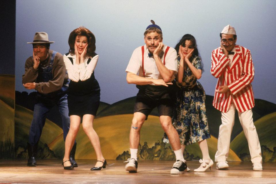 Parker Posey, second from right, will be in Provincetown for a film festival screening of "Waiting for Guffman" on MacMillan Pier.