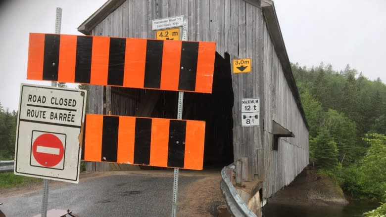 Minister confirms department trucks violated weight limits on covered bridge