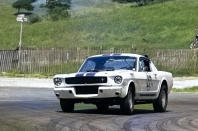 <p>The ‘R’ in the name tells you a lot about this Ford Mustang-based machine – R stood for <strong>racing</strong>. Carroll Shelby’s team stripped the Mustang fastback to its bare bones and added a 350bhp 289cu in (4.7-liter) V8 motor. That was the official number, but many reckon it was closer to 400bhp and the R was certainly no slouch as it could dispatch <strong>0-60mph in 5.5 seconds</strong>.</p><p>Other unique features for the GT350 R were its weight-saving Plexiglass side windows, American Racing Torq Thrust wheels, glass fiber hood scoop, and aluminum rear louvres. All GT350 Rs were destined for the track and were <strong>not sold as road-legal</strong> cars, but that didn’t stop 34 eager buyers snapping them up in 1965.</p>