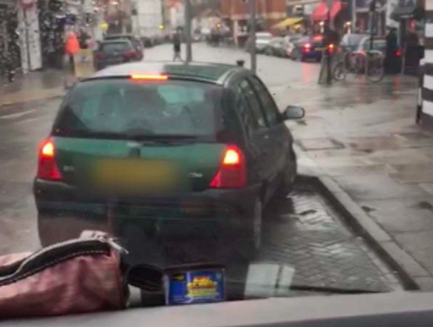 Not getting it right: The woman spent seven minutes trying to park (Caters)