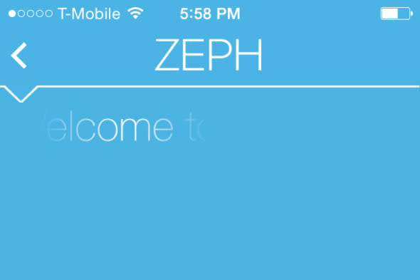 Zeph screenshot