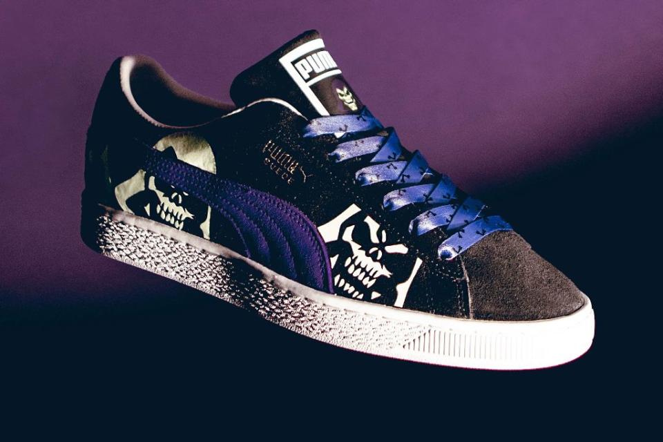 The Puma ‘Skeletor’ Suede available at Footlocker.com. - Credit: Courtesy of Puma