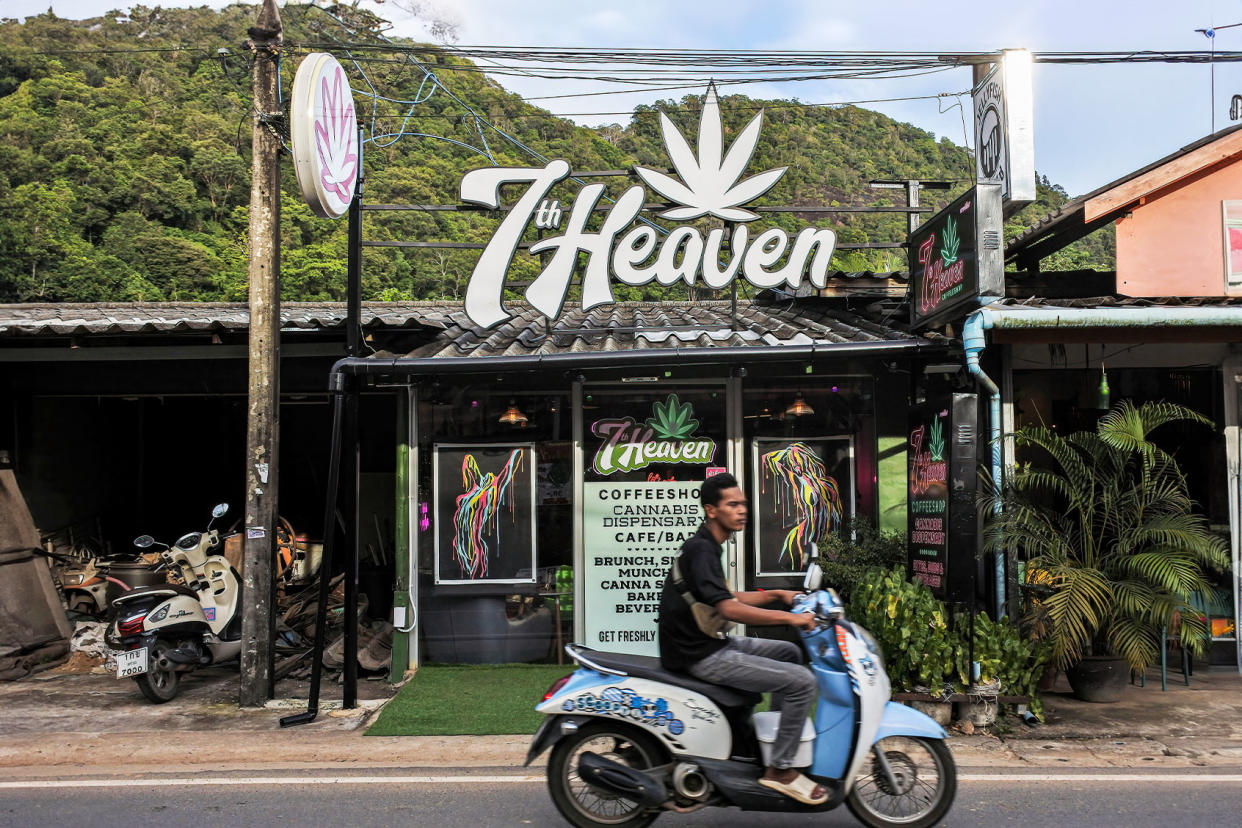 Thailand Cannabis Marijuana Shop Paul Lakatos/SOPA Images/LightRocket via Getty Images