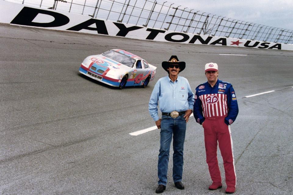 richard petty and bobby hamilton