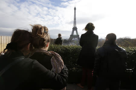 Searches on the Paris attacks spread quickly around the world as news spread of the incidents with over 897 million searches. REUTERS/Philippe Wojaze