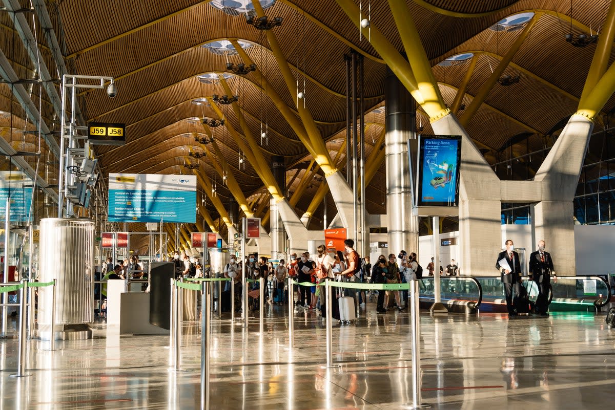 Clarkson said he faced three hour queues at Madrid airport   (Getty Images)