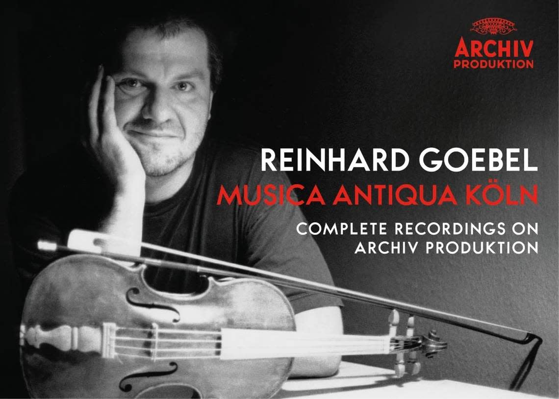 Reinhard Goebel and Musica Antiqua Köln are featured on a 75-CD set.