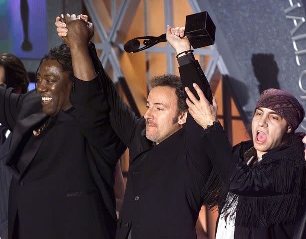 <p>TIMOTHY A. CLARY/AFP via Getty</p> Bruce Springsteen's induction into the Rock and Roll Hall of Fame in 1999