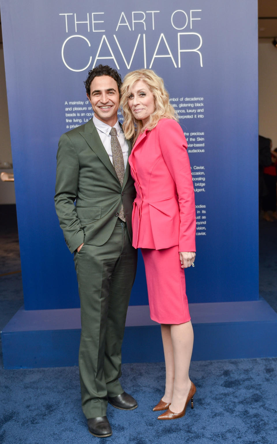 ZAC POSEN AND JUDITH LIGHT