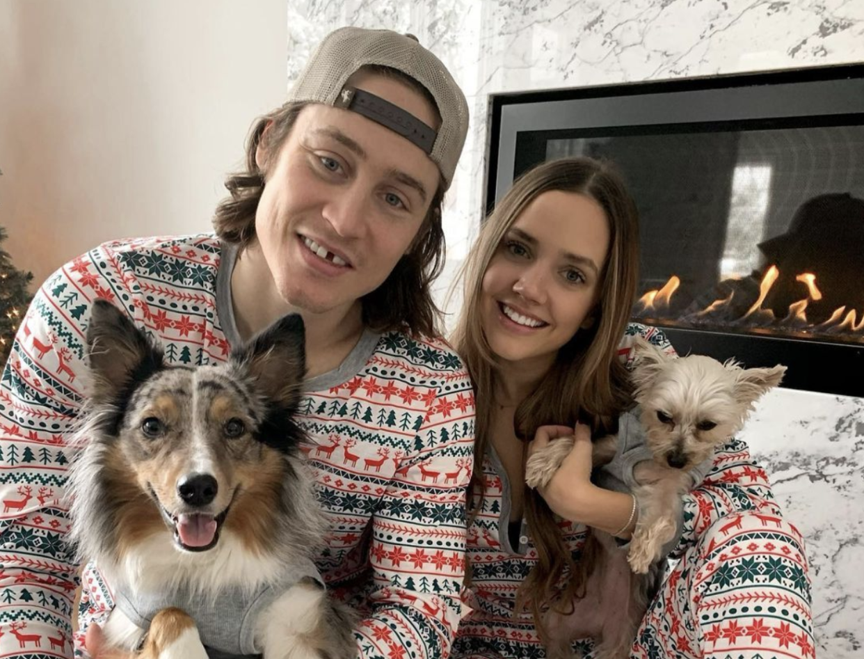 Ashley and Tyler Bertuzzi are expecting their second baby. (Photo via @bertuzzi17 on Instagram)