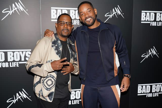 Alexander Tamargo/Getty Images Martin Lawrence and Will Smith in 2020