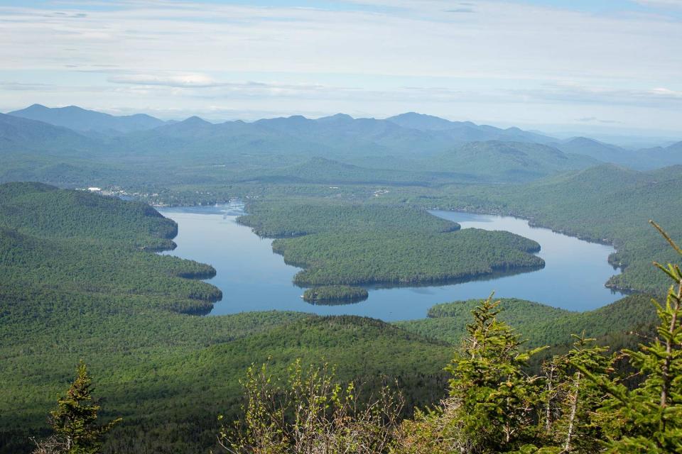 Aerial view of Whiteface, Lake Placid