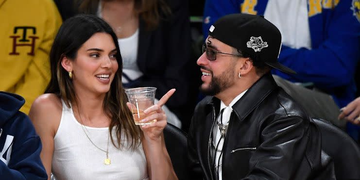 a look back at kendall jenner and bad bunny's relationship timeline
