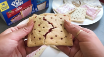 <p>You get more filling in the unfrosted than the frosted strawberry Pop-Tart which means you're getting more flavor. This is an easy one. Add some salted butter after toasting and *chef's kiss.* </p>