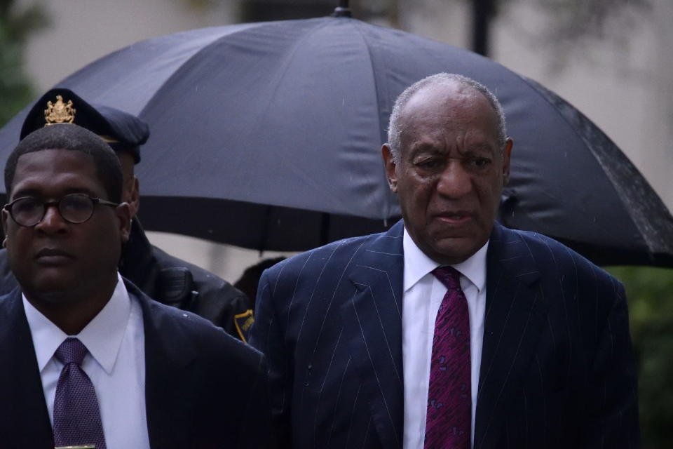 Entertainer Bill Cosby arrives for a scenting hearing in Norristown, PA, on September 25, 2018. / Credit: Bastiaan Slabbers/NurPhoto via Getty Images