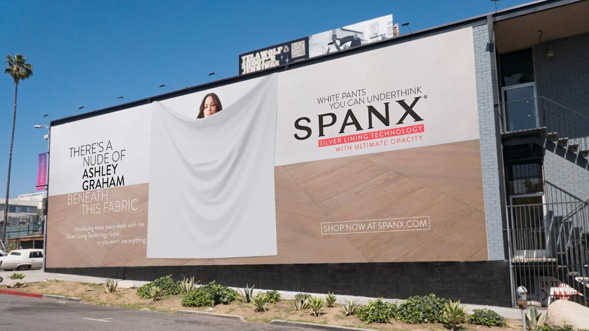 Ashley Graham Poses Nude for Spanx Ad 4 Months Postpartum: 'Much