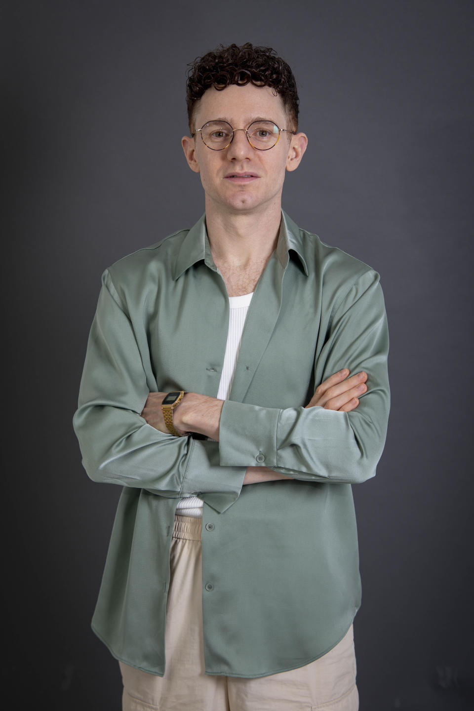 Chris Perfetti poses for a portrait on Tuesday, June 6, 2023, in New York. (Photo by Andy Kropa/Invision/AP)