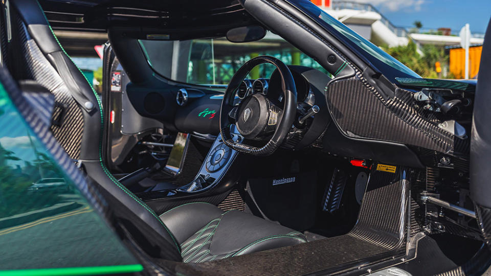 Inside the 2012 Koenigsegg Agera S - Credit: Collecting Cars