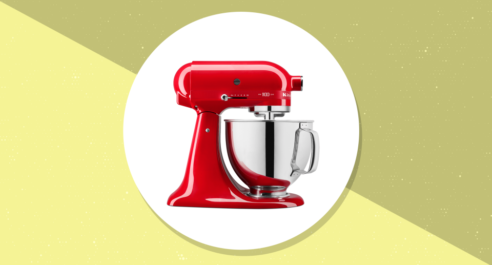 KitchenAid 100 Year Limited Edition Queen of Hearts 5 Quart Tilt-Head Stand Mixer. (Photo: Walmart)