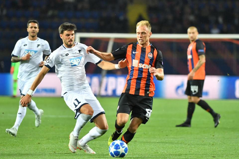 Shakhtar Donetsk vs Hoffenheim LIVE: Uefa Champions League 2018-19 latest score, goals, how to watch on TV