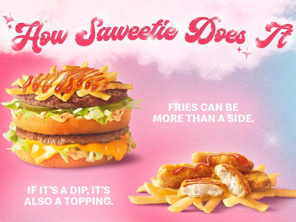 Saweetie's McDonald's order
