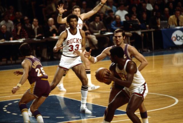 Jim Jackson of the Los Angeles Lakers stands on the court during the  News Photo - Getty Images