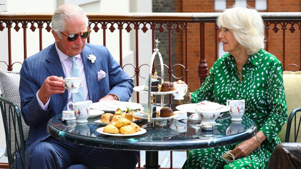 Queen Elizabeth didn't attend Camilla and Charles' entire wedding