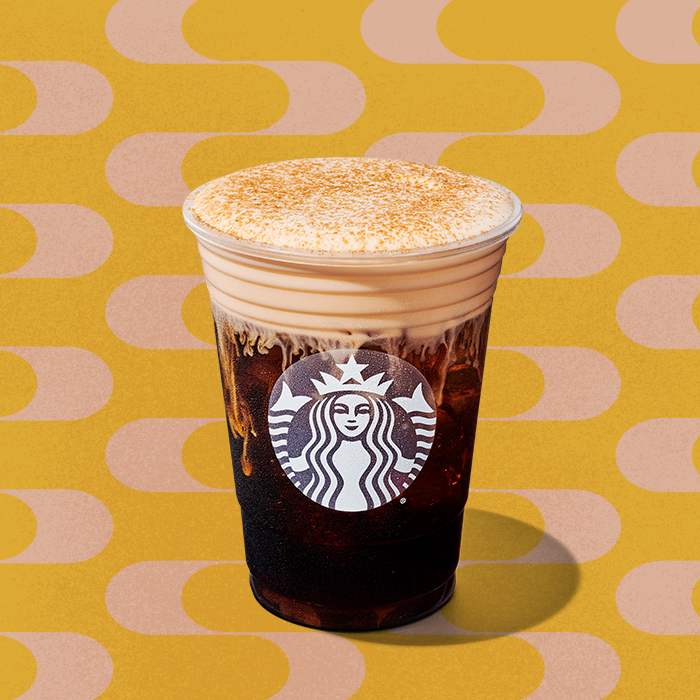 Pumpkin Cream Cold Brew. Image courtesy of Starbucks.