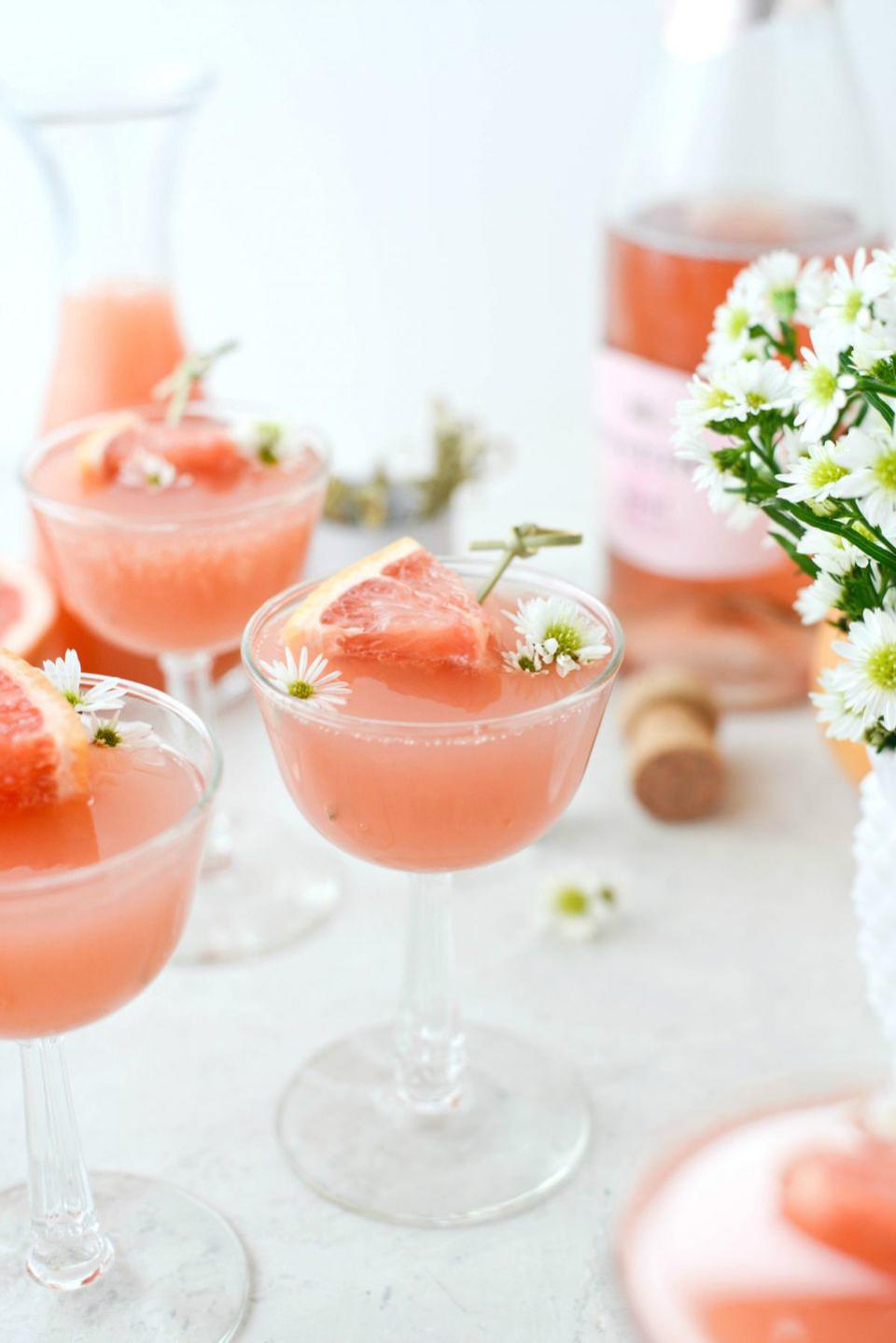 Grapefruit Rosé Mimosa