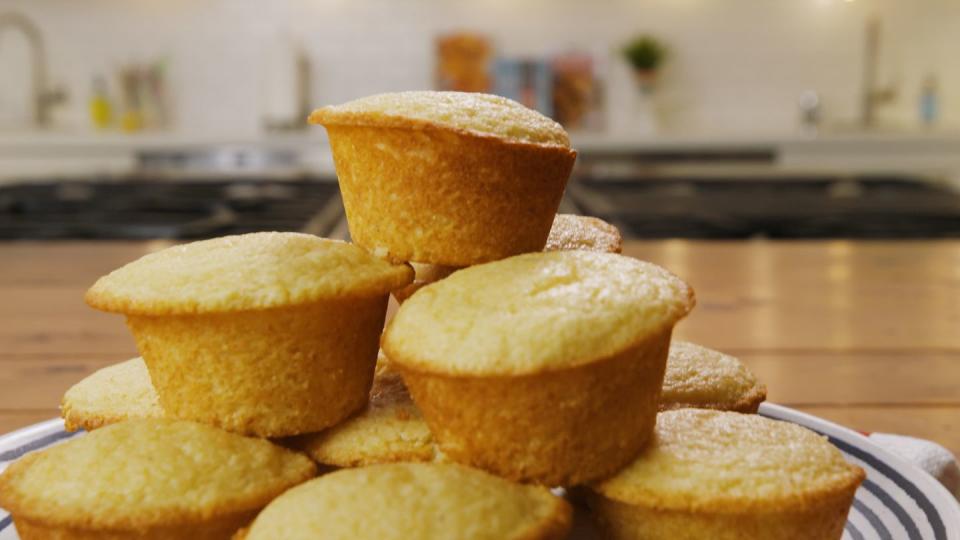 Honey Butter Cornbread Muffins