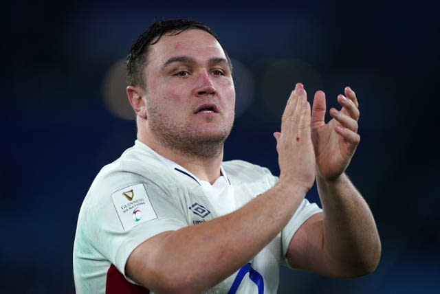 Jamie George applauds