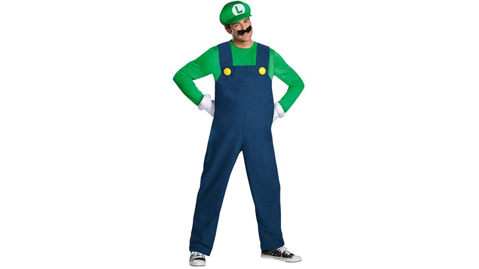 Is it Luigi's time to shine? If the popularity of this costume is anything to go by, yes.
