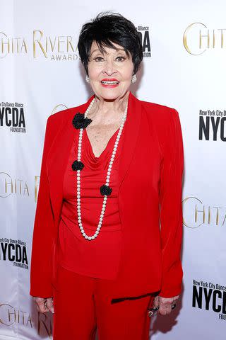 <p>Jason Mendez/Getty</p> Chita Rivera in New York City on May 22, 2023