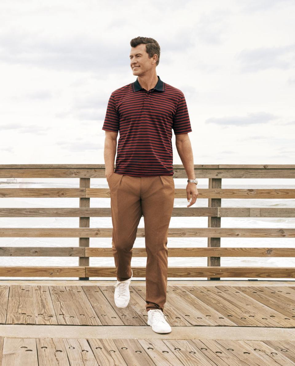 adam scott uniqlo polo