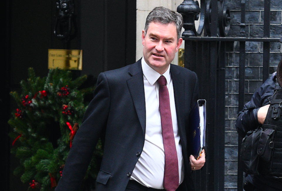 Justice secretary David Gauke leaving the Cabinet meeting at 10 Downing Street (Picture: PA)